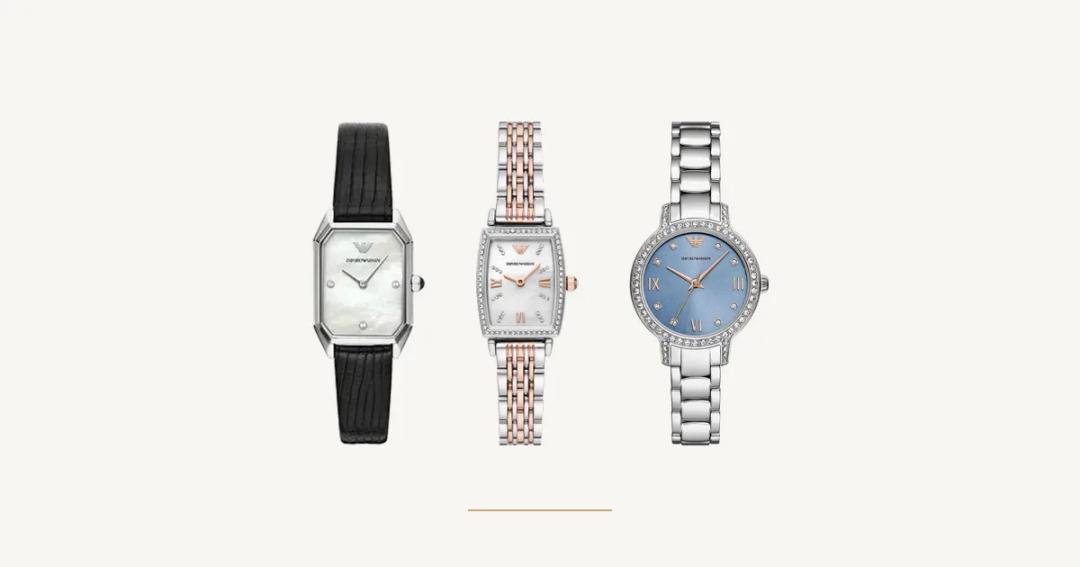 Montre Emporio Armani femme : notre sélection au Maroc