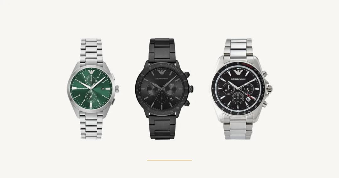 Montre Emporio Armani homme : notre sélection au Maroc