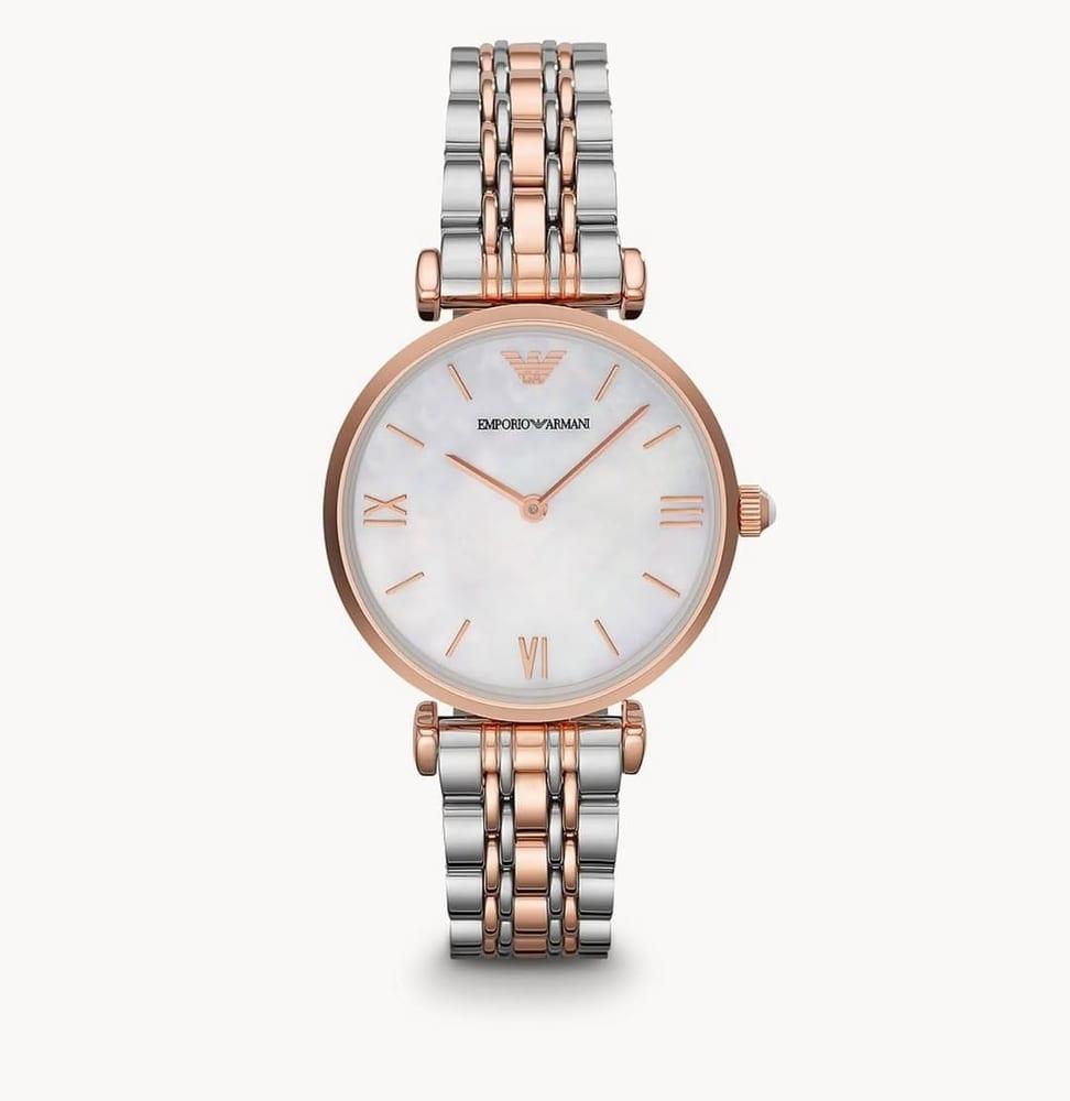 Emporio Armani AR1683 Bicolore Or Rose