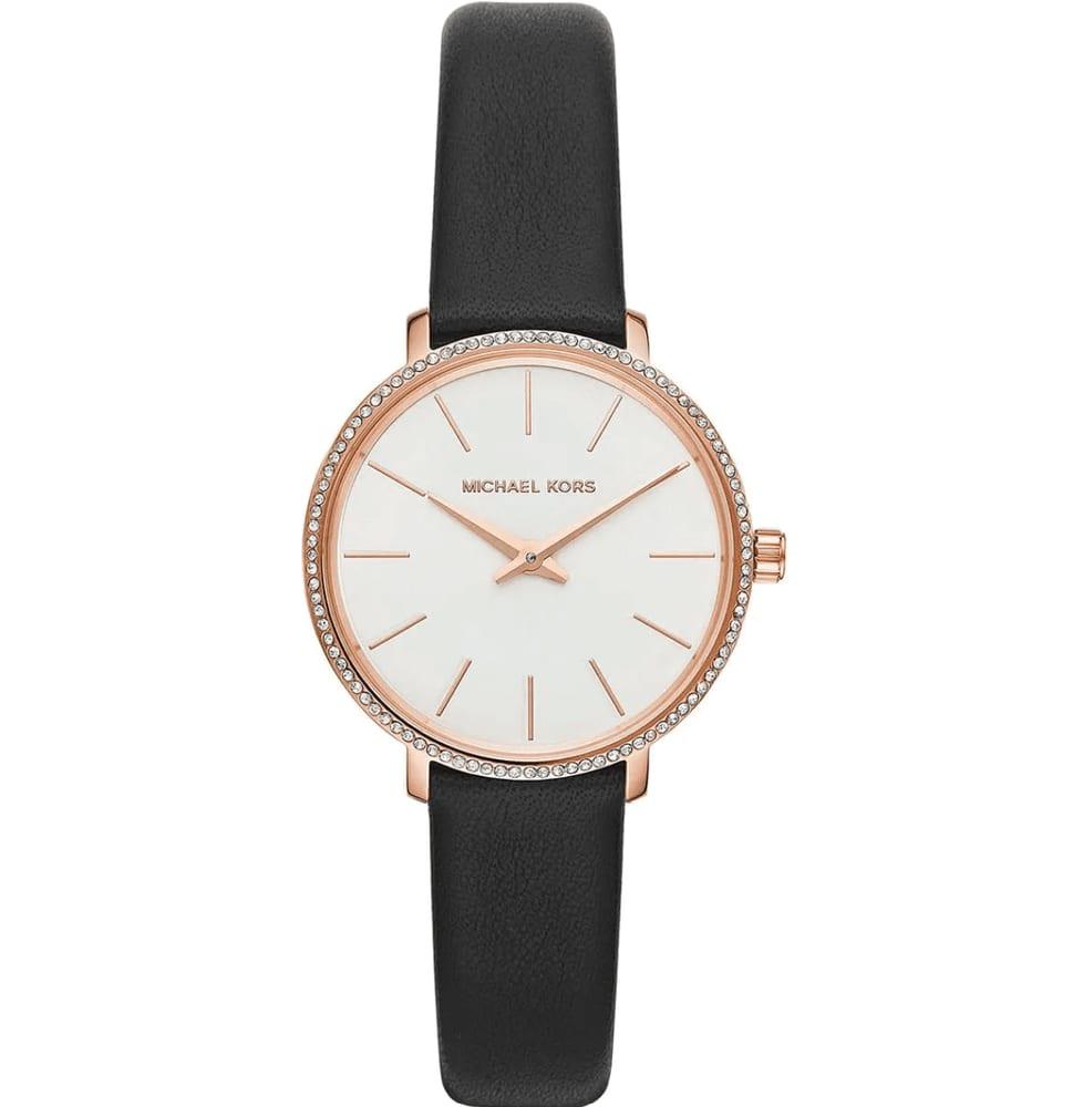 Michael Kors Pyper MK2835 – Or Rose Cuir Noir
