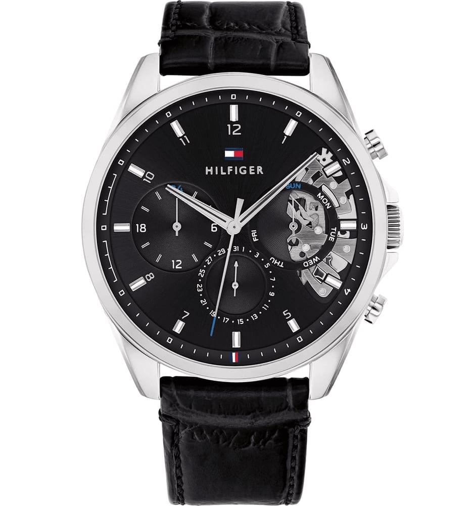 Tommy Hilfiger Cadran Noir Cuir