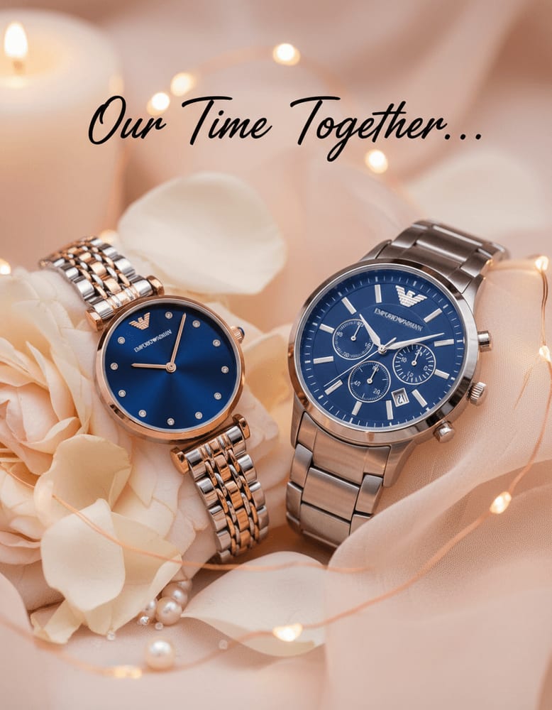 Pack Emporio Armani AR2448 + AR11092 Midnight Blue