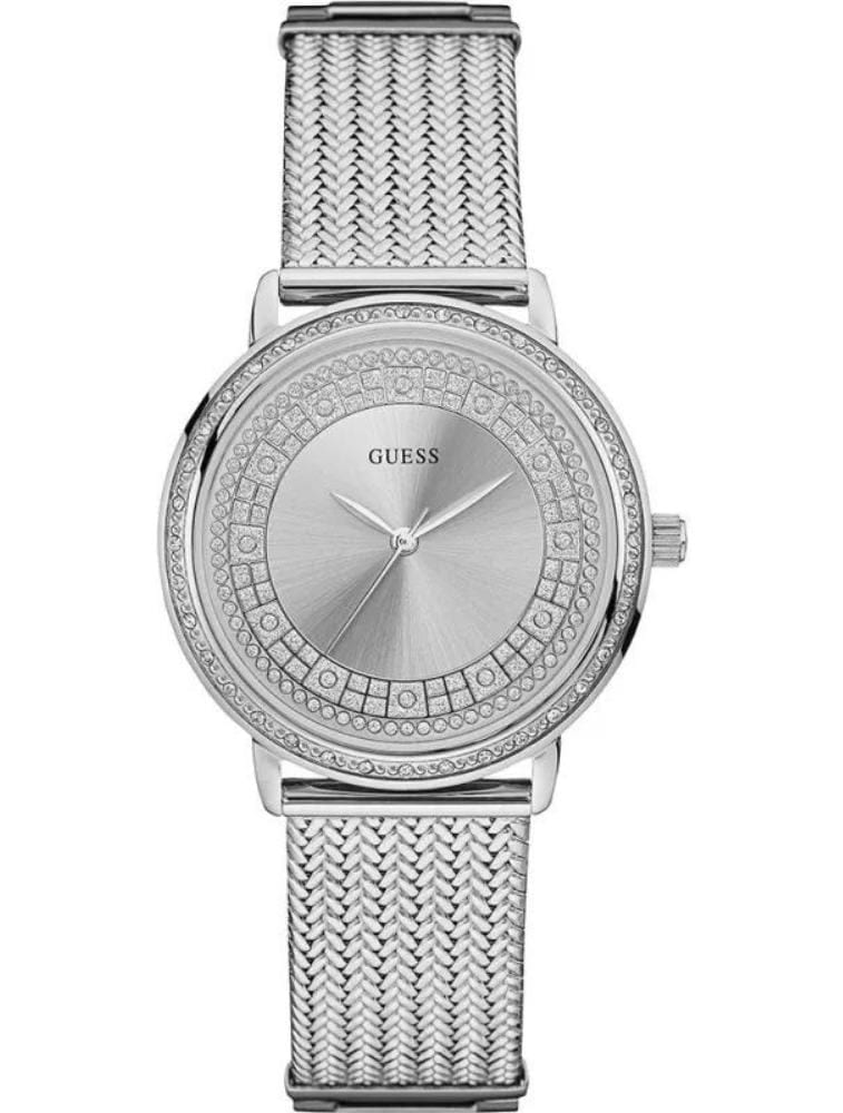 Guess Willow W0836L2 Argentée Maille Tressée