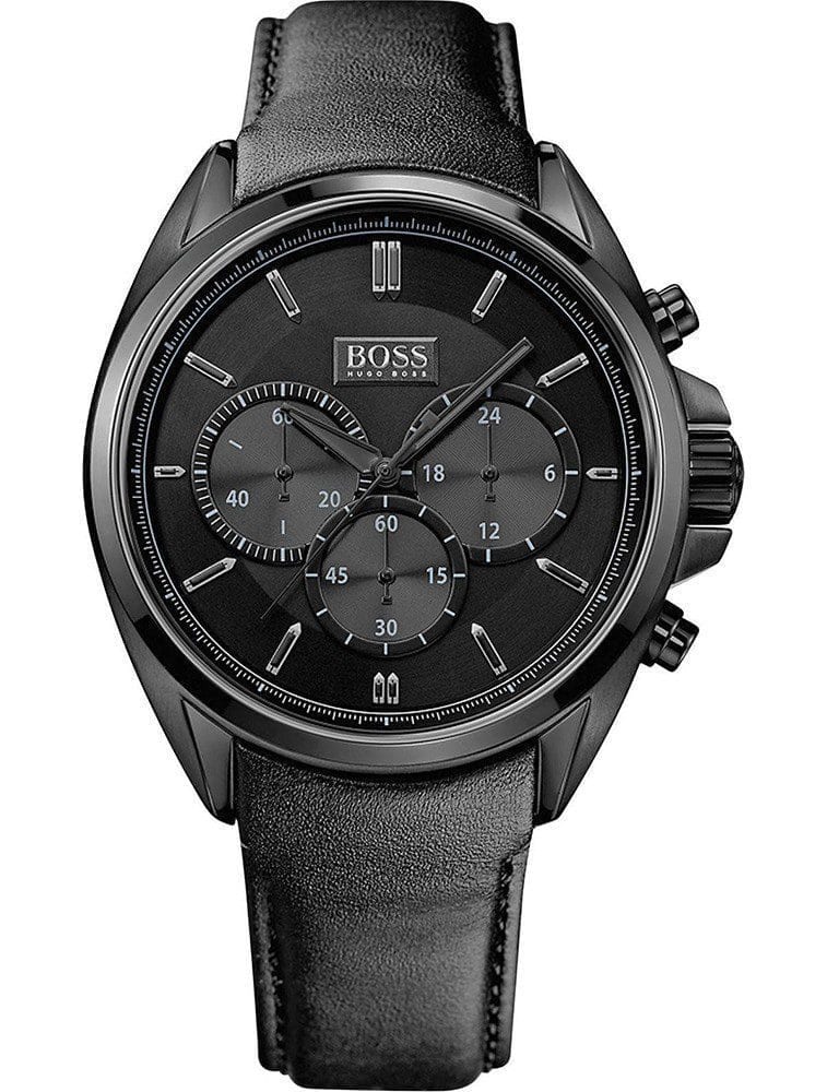 Hugo Boss Driver 1513061 Cuir Noir