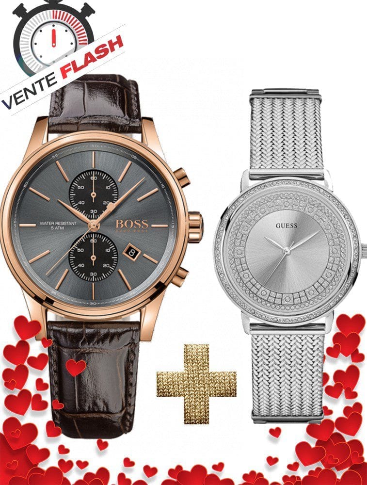 Pack Hugo Boss + Guess – 1513281 + W0836L2