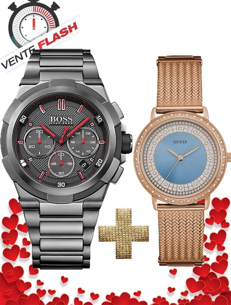 Pack Hugo Boss + Guess – Réf. 1513361 + W0836L1
